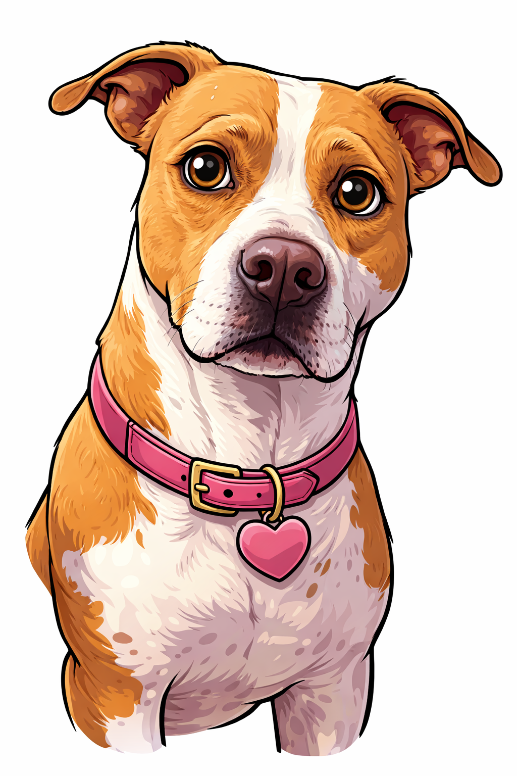 Cartoon Style pet portrait